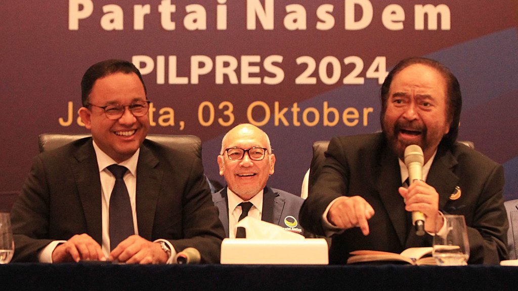 Tagar Nasdrun usai Nasdem Deklarasi Anies, Pertanda Polarisasi?