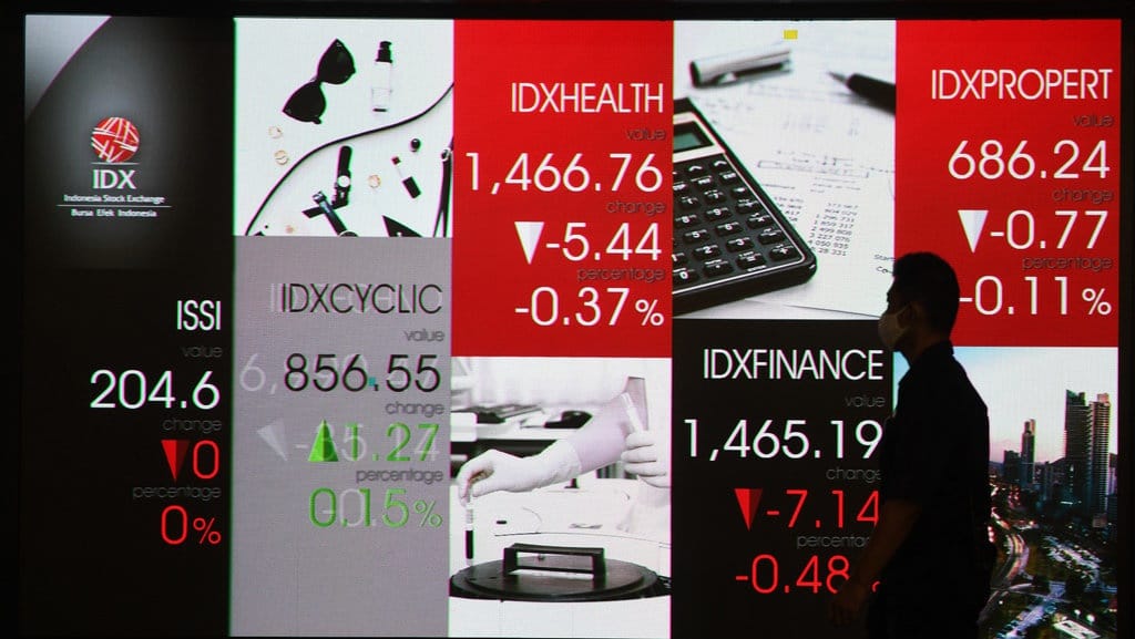 IHSG Ditutup Melemah Tipis, Imbas Depresiasi Nilai Tukar Rupiah