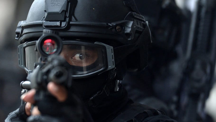 Simulasi Anti Teror Jelang G20