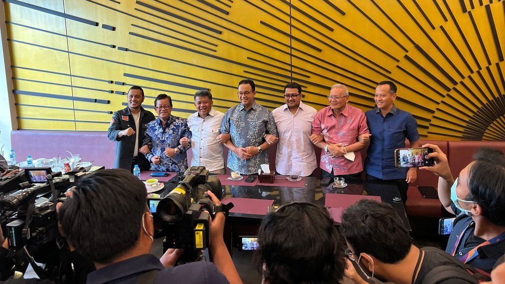 Koalisi Pro Anies Bertemu Sore Ini, Bahas Piagam Deklarasi Koalisi Pro Anies Bertemu Sore Ini, Bahas Piagam Deklarasi