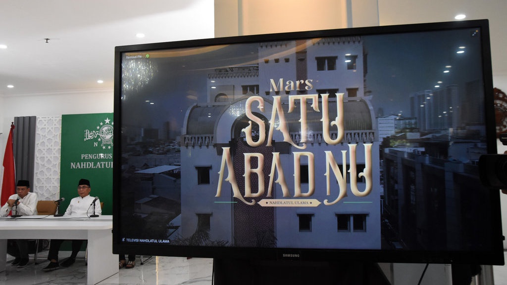 Lirik Mars Harlah 1 Abad NU & Lagu Nahdlatul Ulama Memanggil Lirik Mars Harlah 1 Abad NU & Lagu Nahdlatul Ulama Memanggil