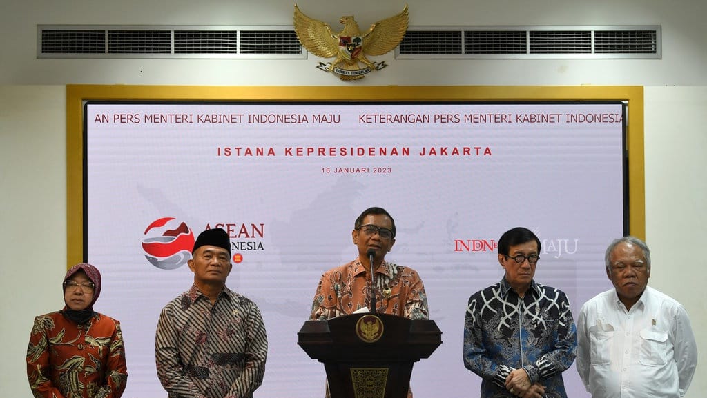 Mahfud Pastikan Pemilu 2024 Tetap Berjalan & Tak Ada Penundaan Mahfud Pastikan Pemilu 2024 Tetap Berjalan & Tak Ada Penundaan