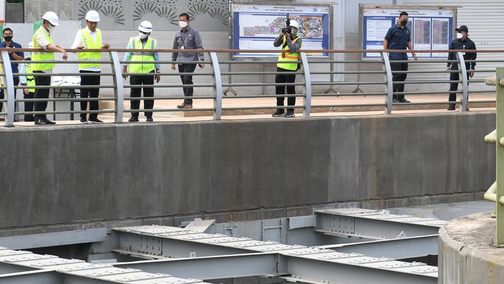 Heru: Sodetan Ciliwung Siap Jalani Tes sebelum Beroperasi April Heru: Sodetan Ciliwung Siap Jalani Tes sebelum Beroperasi April