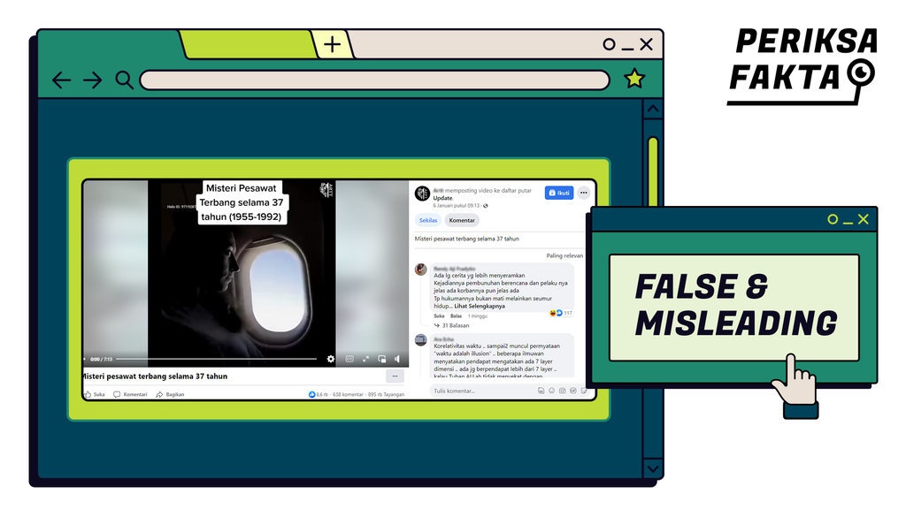 Teori Konspirasi Pesawat Hilang selama 37 Tahun