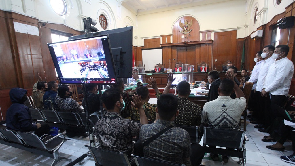 Vonis Bebas Terdakwa Kanjuruhan, Koalisi Sipil: Peradilan Sesat Vonis Bebas Terdakwa Kanjuruhan, Koalisi Sipil: Peradilan Sesat