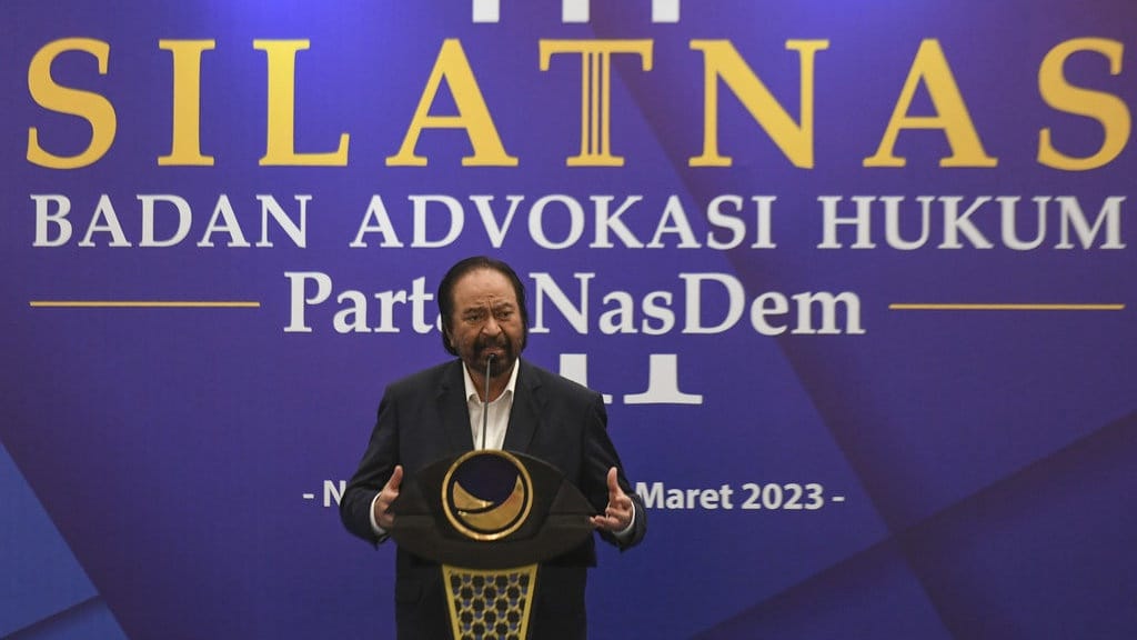 Surya Paloh Minta Pengawas Pemilu Tegak Lurus pada Kejujuran