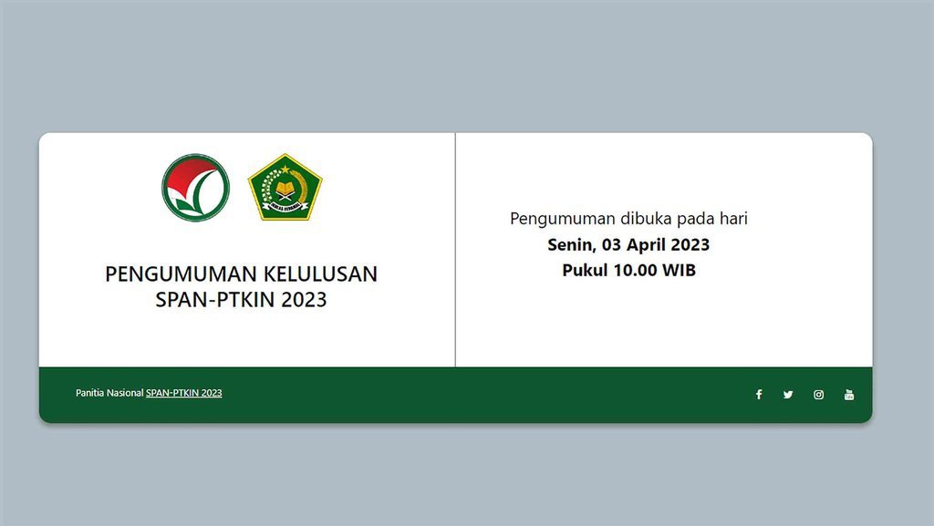 Cek Nomor Pendaftaran SPAN PTKIN 2023 untuk Melihat Pengumuman