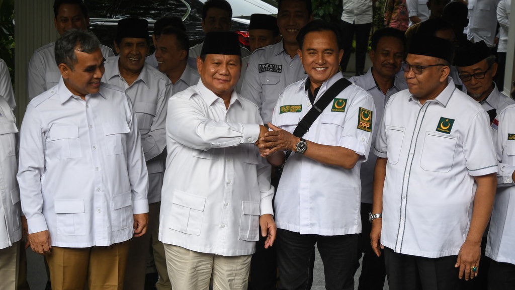 Gerindra Sambangi PBB Siang Ini, Tagih Kepastian Dukung Prabowo Gerindra Sambangi PBB Siang Ini, Tagih Kepastian Dukung Prabowo
