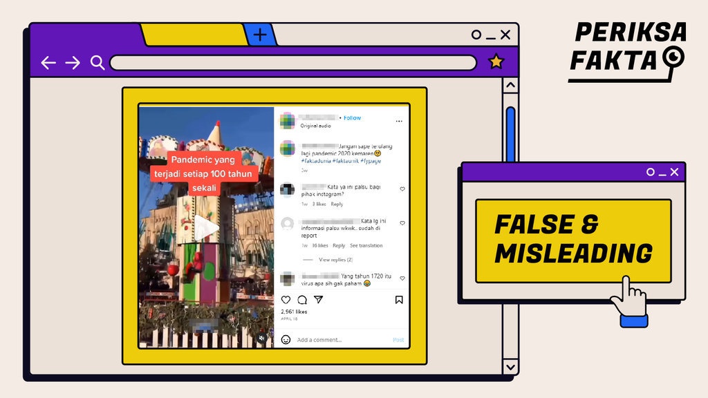 Benarkah Pandemi Terjadi Setiap 100 Tahun Sekali?