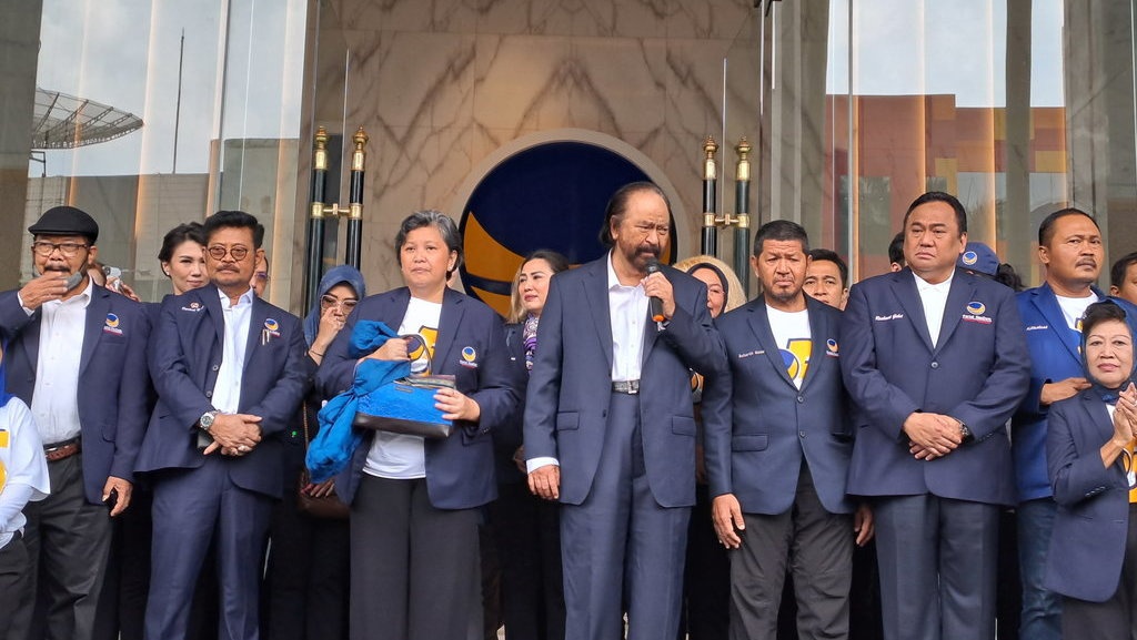 Nasdem Buka Peluang Kursi Cawapres Usulan Koalisi Pemerintah Nasdem Buka Peluang Kursi Cawapres Usulan Koalisi Pemerintah