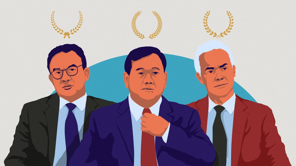 Membandingkan Rekam Prestasi Tiga Figur Populer Bakal Capres Membandingkan Rekam Prestasi Tiga Figur Populer Bakal Capres