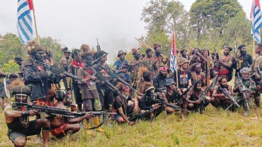 TNI Sebut OPM Sebar Hoaks soal Pembakaran Rumah di Oksop Papua