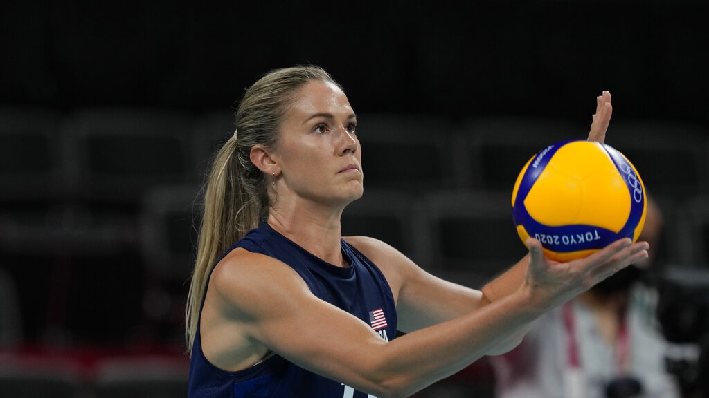 Profil Andrea Drews Nomor 11 Voli Putri Amerika Serikat VNL 2023