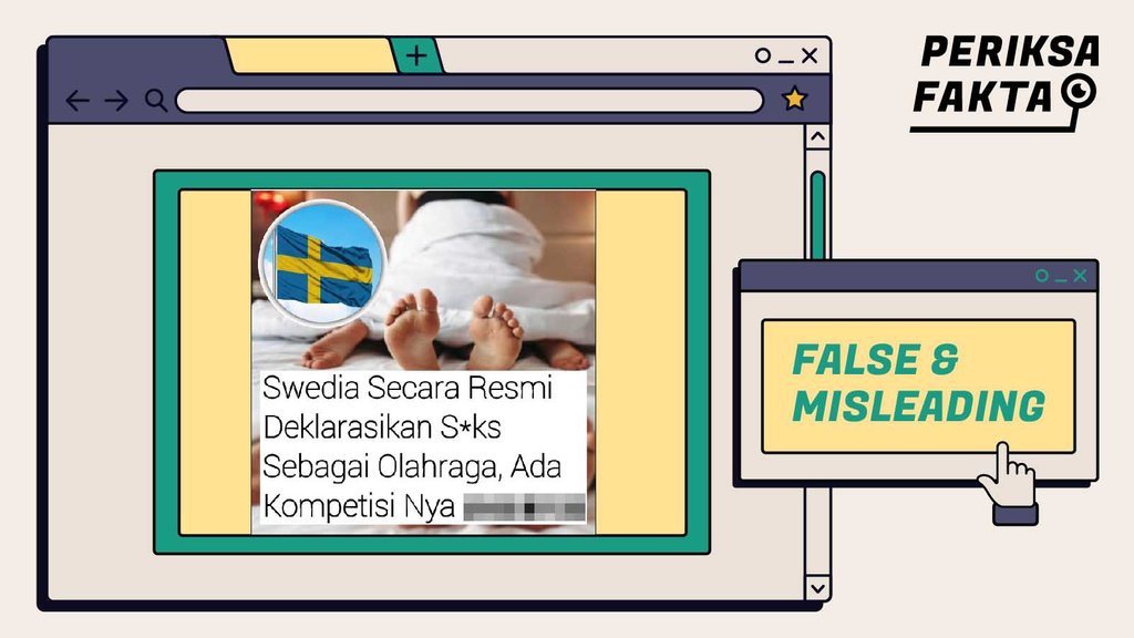 Tidak Benar Swedia Menjadikan Seks sebagai Cabang Olahraga Tidak Benar Swedia Menjadikan Seks sebagai Cabang Olahraga