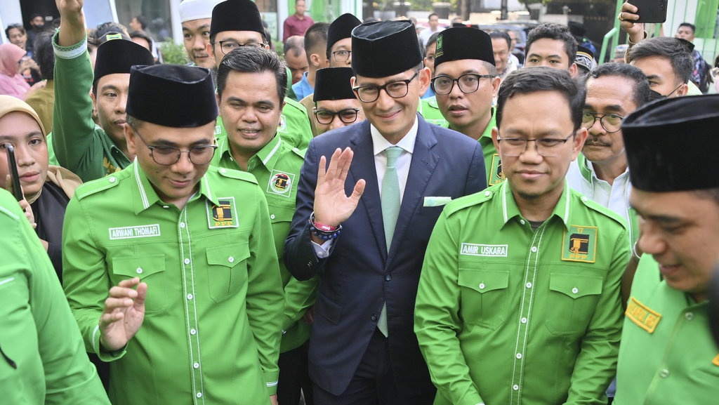 PPP Berkukuh Perjuangkan Sandiaga Uno Jadi Cawapres Ganjar