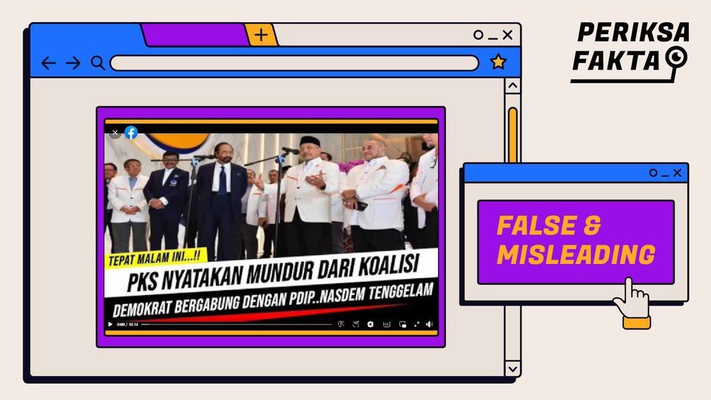 Apa Benar PKS Mundur dari Koalisi Perubahan?