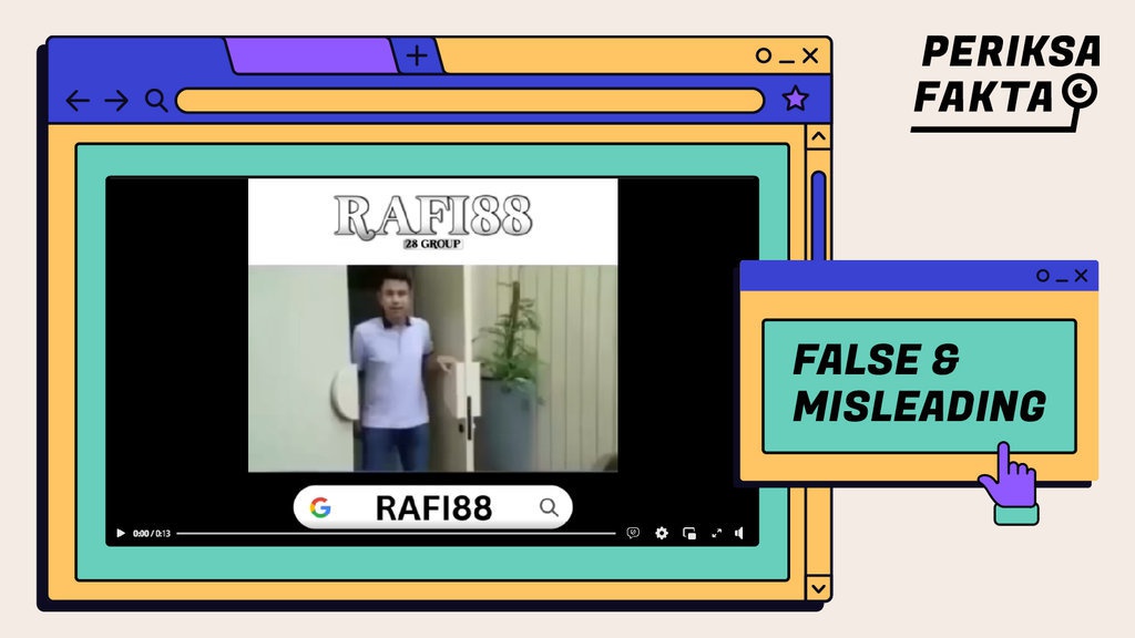 Hoaks Cara Cari Cuan yang Mencatut Nama Raffi Ahmad Hoaks Cara Cari Cuan yang Mencatut Nama Raffi Ahmad