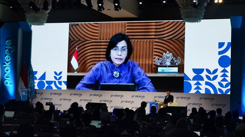 Sri Mulyani Optimistis Ekonomi RI Diperkirakan Tumbuh 5,3% Sri Mulyani Optimistis Ekonomi RI Diperkirakan Tumbuh 5,3%