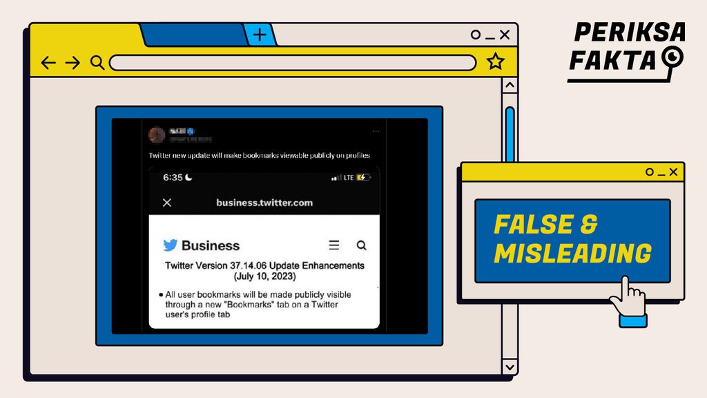 Bookmark di Twitter Bakal Bisa Dilihat Publik, Benarkah?