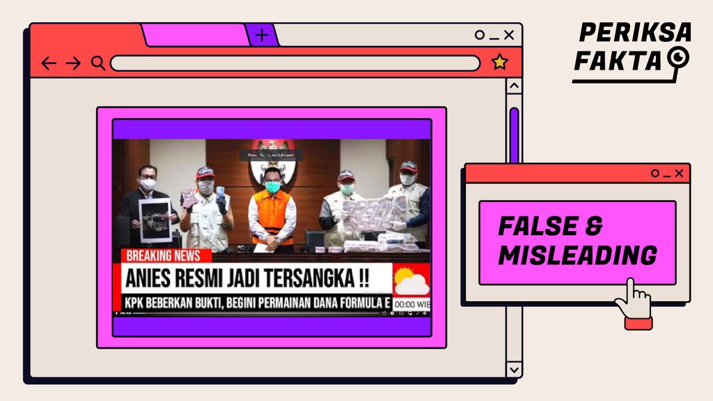 Hoaks KPK Tetapkan Anies Baswedan Tersangka Korupsi Formula E Hoaks KPK Tetapkan Anies Baswedan Tersangka Korupsi Formula E
