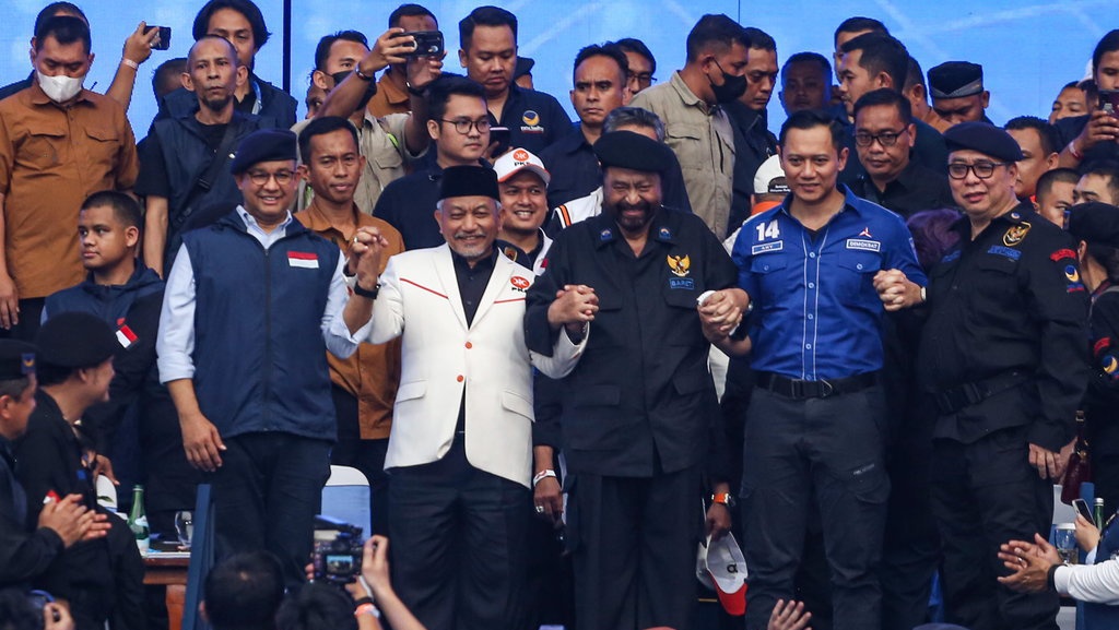 Menguji Soliditas Koalisi Anies soal Cawapres dari Nonparpol Menguji Soliditas Koalisi Anies soal Cawapres dari Nonparpol