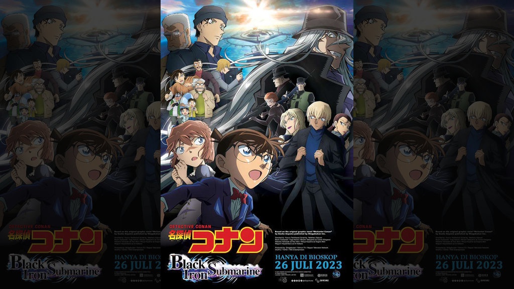 Jadwal Tayang Detective Conan The Movie: Black Iron Submarine Jadwal Tayang Detective Conan The Movie: Black Iron Submarine