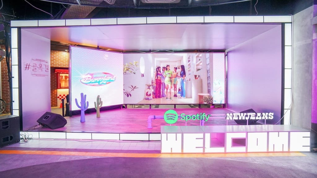 NewJeans Berkolaborasi dengan Spotify Hadirkan Bunnyland