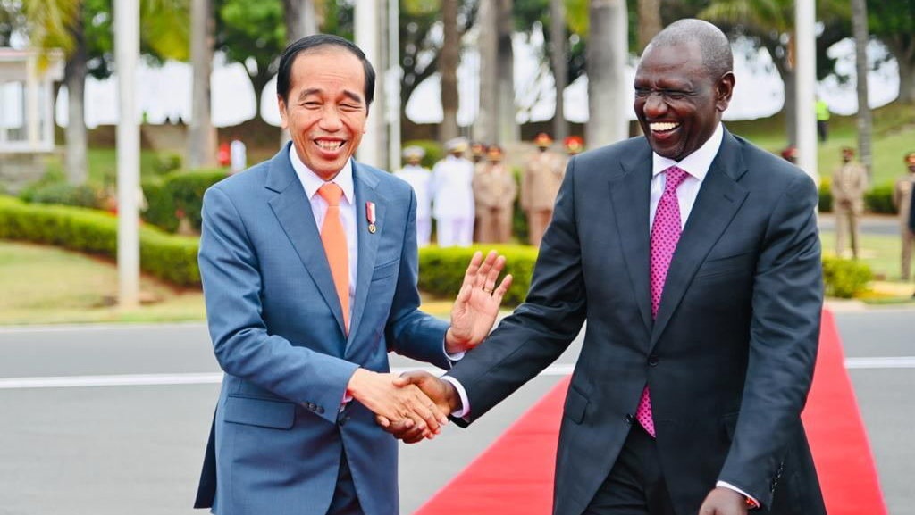 Jokowi Perkuat Kerja Sama Dagang dan Investasi RI dengan Kenya
