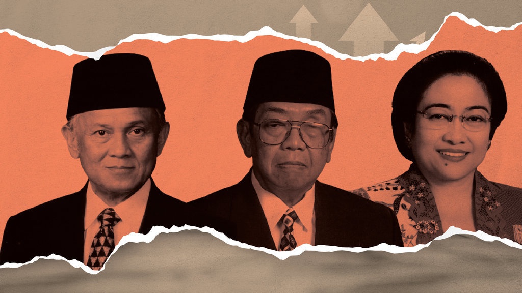 Imbas Krisis Moneter, Ekonomi Era Habibie hingga Megawati Mandek Imbas Krisis Moneter, Ekonomi Era Habibie hingga Megawati Mandek