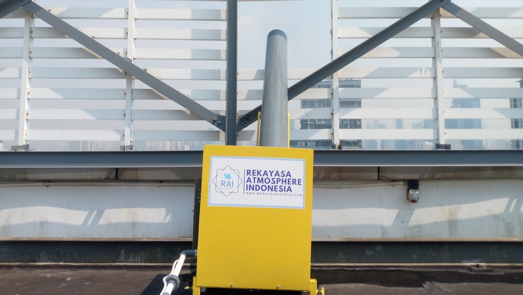 Kendalikan Polusi Udara, 32 Water Mist akan Diinstal Pekan Depan Kendalikan Polusi Udara, 32 Water Mist akan Diinstal Pekan Depan