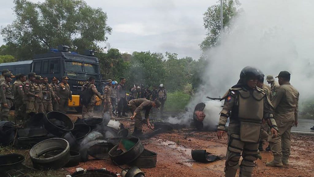 Duduk Perkara Bentrok Warga Rempang dengan Petugas Gabungan