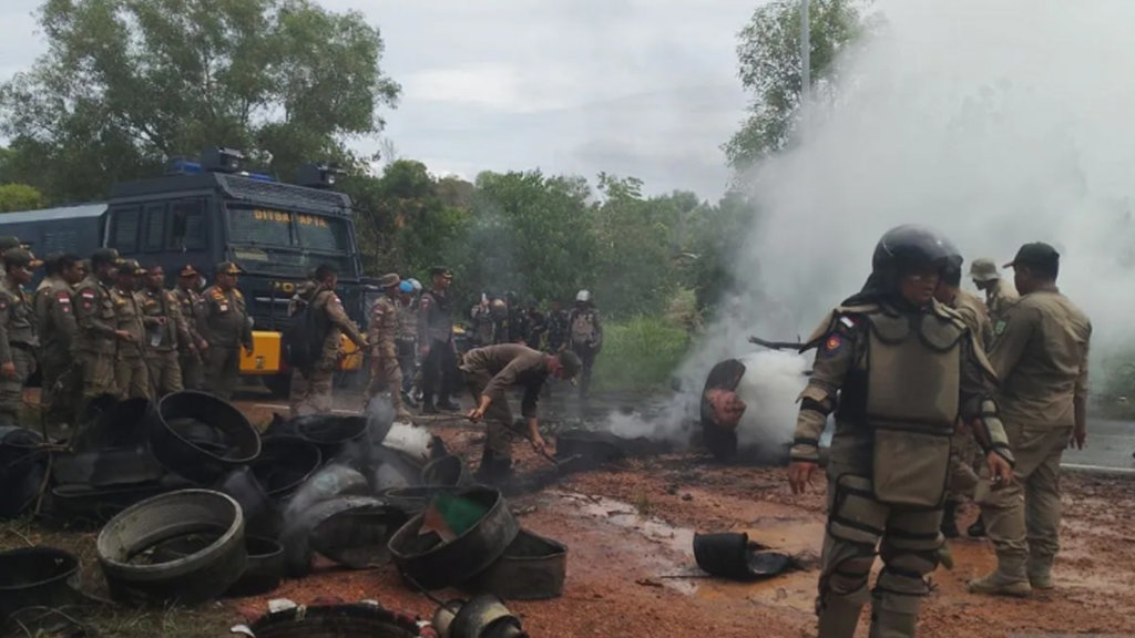 Penyebab Bentrok di Pulau Rempang Batam Antara Warga vs Polisi