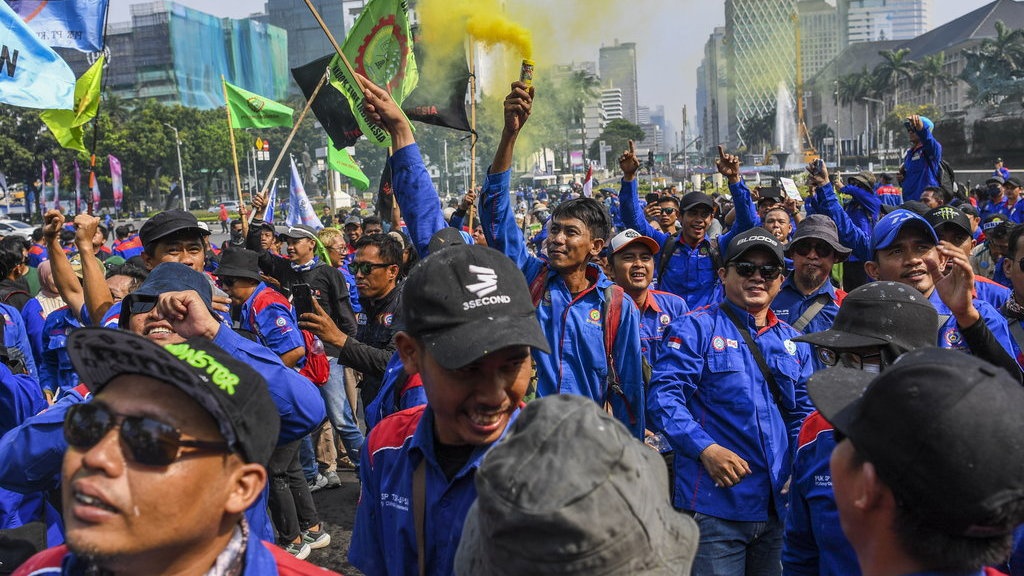 Buruh Demo di MK Besok, Tuntut Cabut Omnibus Law Cipta Kerja