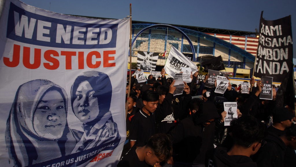 Info Aksi 3 Tahun Tragedi Kanjuruhan di Malang, Lokasi, & Jam Info Aksi 3 Tahun Tragedi Kanjuruhan di Malang, Lokasi, & Jam