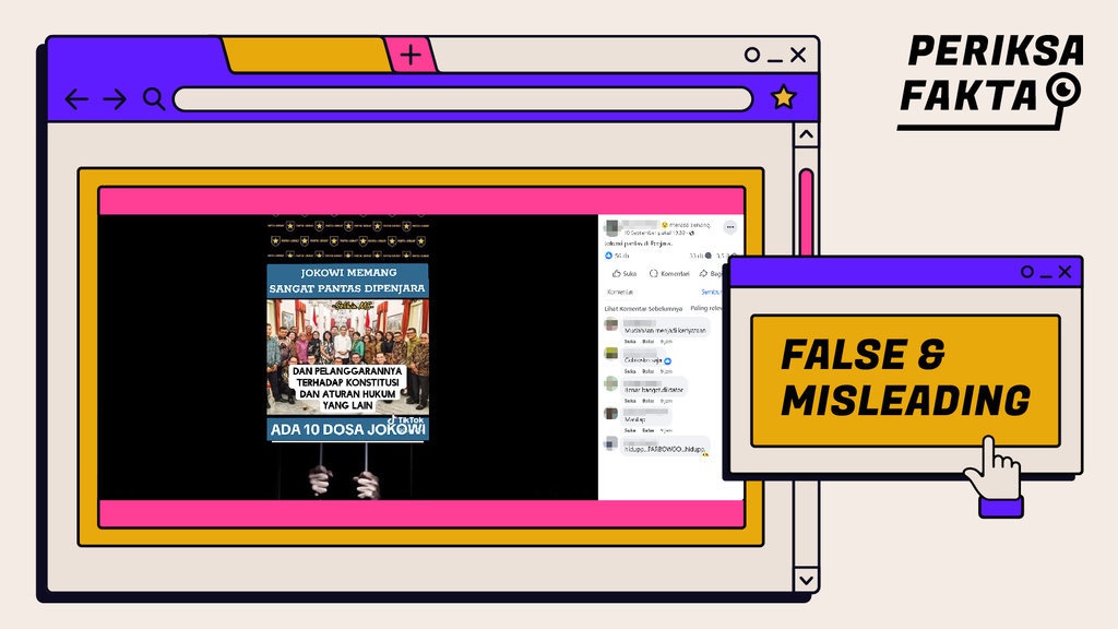 Jokowi Disebut Lakukan Pelanggaran Hukum, Benarkah? Jokowi Disebut Lakukan Pelanggaran Hukum, Benarkah?