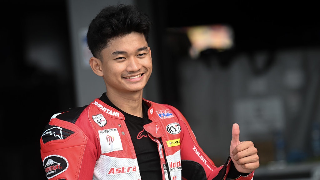 Biodata Fadillah Arbi Pembalap Indonesia di Moto3 Mandalika 2024