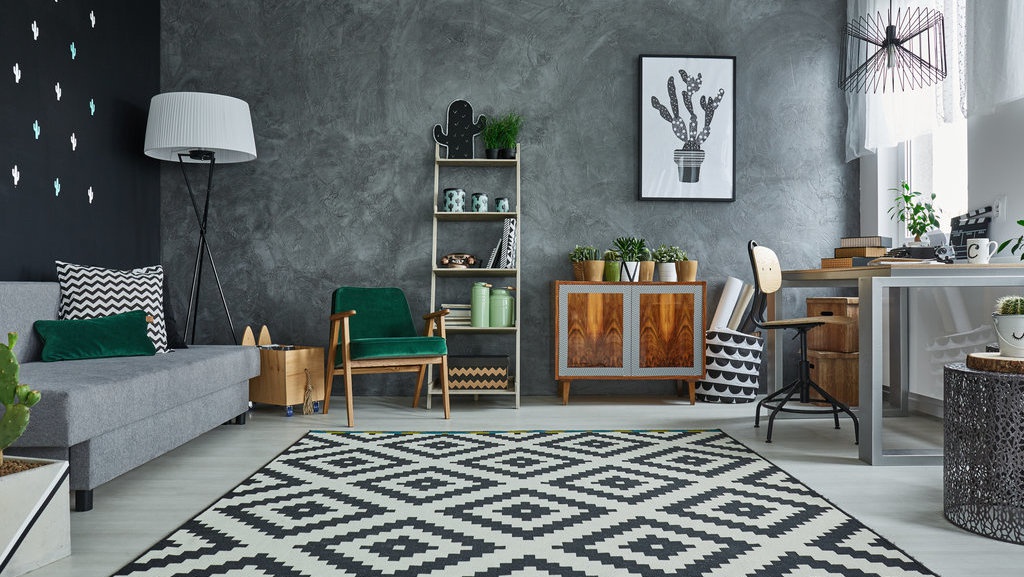 Tips Dekorasi Ruang Tamu Pakai Rak Gantung dan Dinding Minimalis Tips Dekorasi Ruang Tamu Pakai Rak Gantung dan Dinding Minimalis