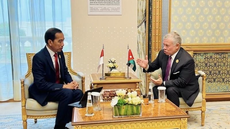 Jokowi: Indonesia dan Yordania Dukung Kemerdekaan Palestina