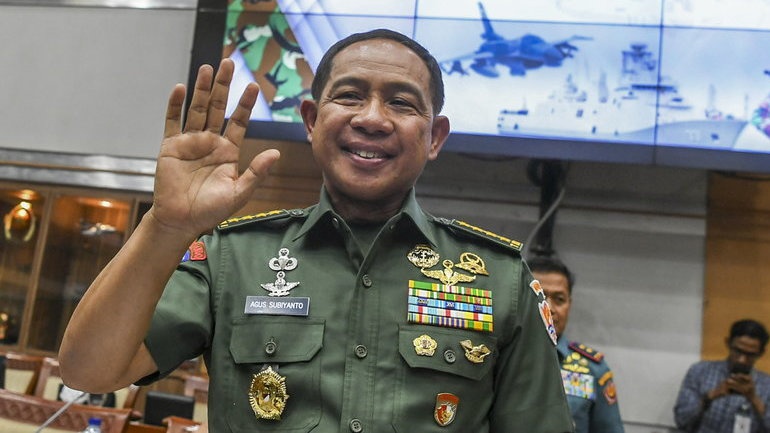DPR Sahkan Jenderal Agus Subiyanto Jadi Panglima TNI DPR Sahkan Jenderal Agus Subiyanto Jadi Panglima TNI