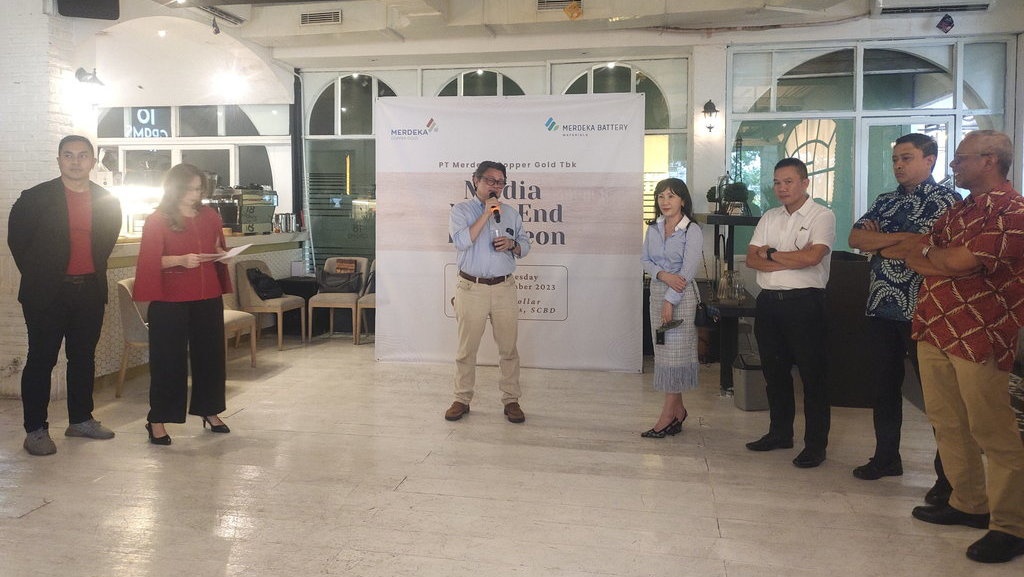 MDKA Targetkan Operasional Proyek Tembaga Tujuh Bukit Mulai 2026