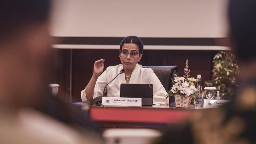 Sri Mulyani Optimis Pertumbuhan Ekonomi RI Capai 5,2% pada 2024 Sri Mulyani Optimis Pertumbuhan Ekonomi RI Capai 5,2% pada 2024