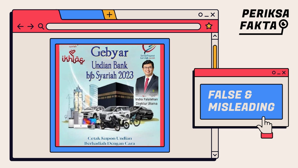 Ada Modus Penipuan Undian yang Mencatut Bank BJB Syariah Ada Modus Penipuan Undian yang Mencatut Bank BJB Syariah