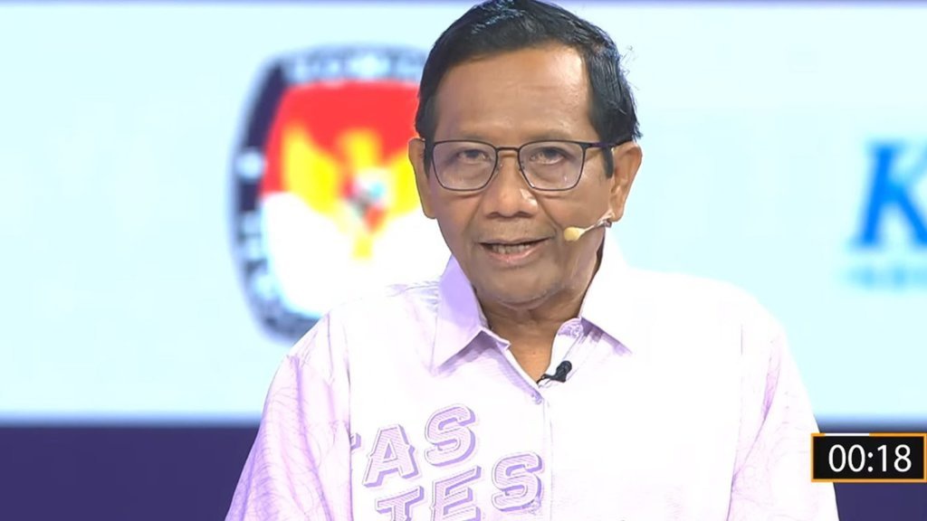 Mahfud di Debat: Pengendalian Pangan & Kembalikan Fungsi Bulog