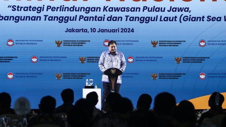 Airlangga Jamin Pembangunan Giant Sea Wall Tak Rusak Lingkungan Airlangga Jamin Pembangunan Giant Sea Wall Tak Rusak Lingkungan