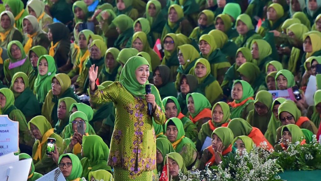 Jokowi Hadiri Harlah ke-78 Muslimat NU di GBK Jokowi Hadiri Harlah ke-78 Muslimat NU di GBK