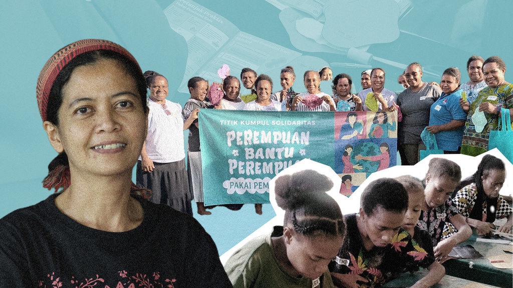 Menjahit Pembalut Kain: Solusi Westiani Atasi Period Poverty