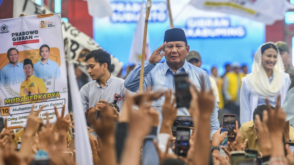 Prabowo Gelar Pengajian Malam Ini Jelang Hari Pencoblosan Besok Prabowo Gelar Pengajian Malam Ini Jelang Hari Pencoblosan Besok