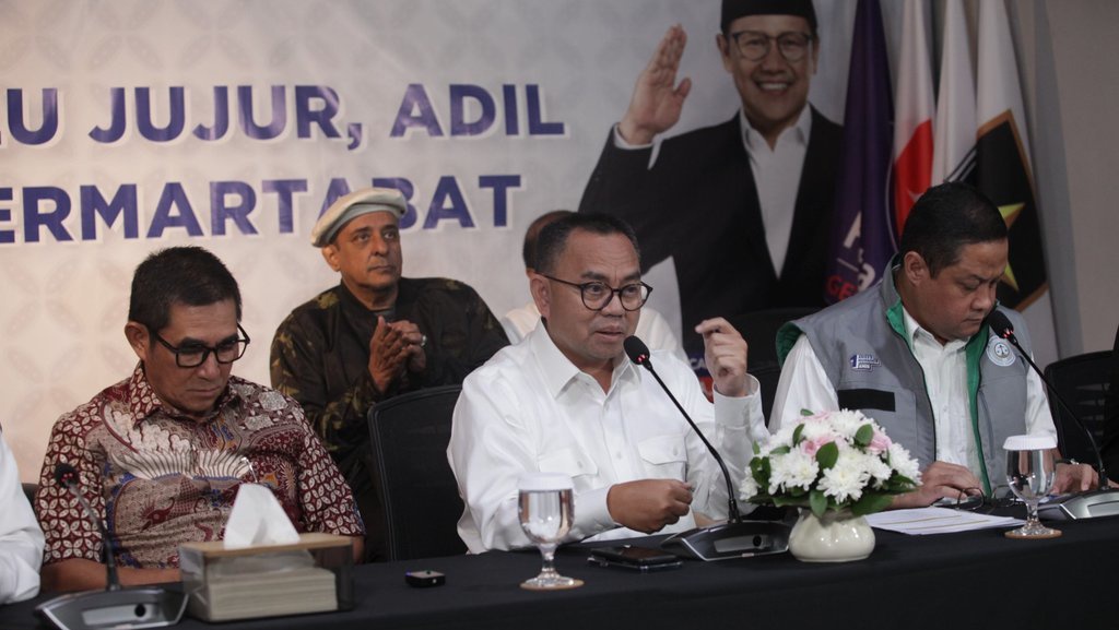 AMIN Tuding Kecurangan Pemilu Sudah Terjadi sebelum Pencoblosan AMIN Tuding Kecurangan Pemilu Sudah Terjadi sebelum Pencoblosan