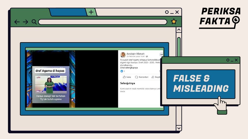 Salah, Kemendikbud Hapus Agama dari Peta Pendidikan 2020-2035 Salah, Kemendikbud Hapus Agama dari Peta Pendidikan 2020-2035