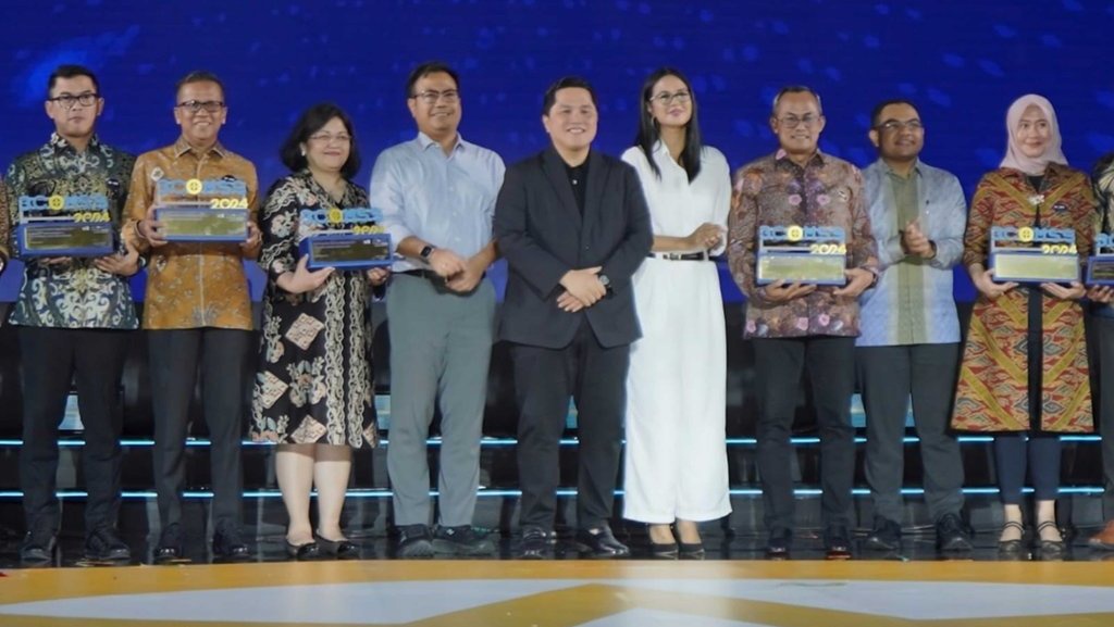ANTAM Terima Penghargaan BCOMSS 2024 dari Kementerian BUMN ANTAM Terima Penghargaan BCOMSS 2024 dari Kementerian BUMN